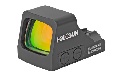 Holosun 407K-X2 Pistol Red Dot Sight - 6 MOA Dot