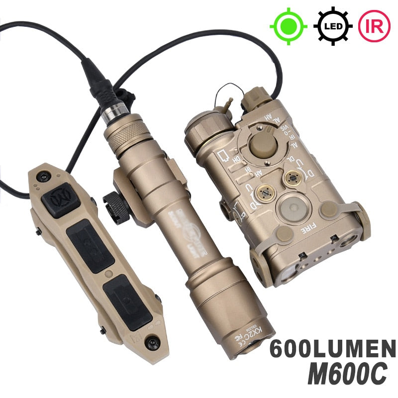 WADSN Tactical NGAL Red/Green Laser, IR, Flashlight (Metal Version) for Airsoft