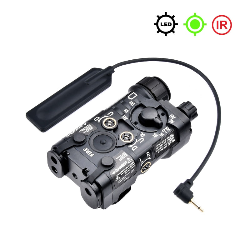 WADSN Tactical NGAL Red/Green Laser, IR, Flashlight (Metal Version) for Airsoft