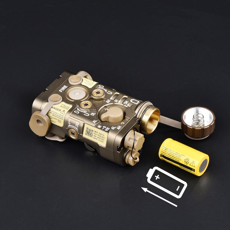 WADSN Tactical NGAL Red/Green Laser, IR, Flashlight (Metal Version) for Airsoft