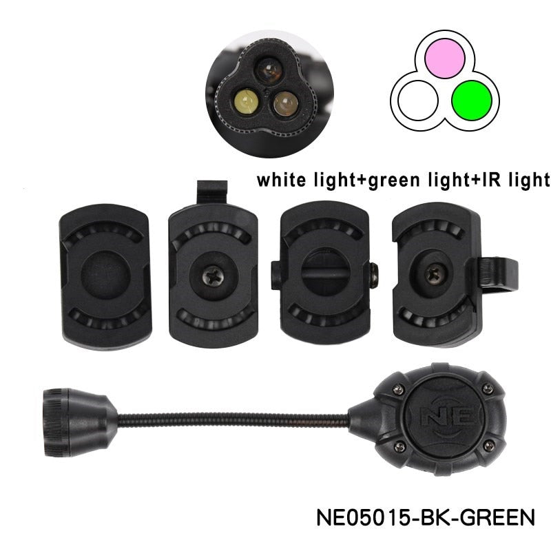 WADSN Tactical Helmet Strobe Light 3 Mode LED Helmet Light