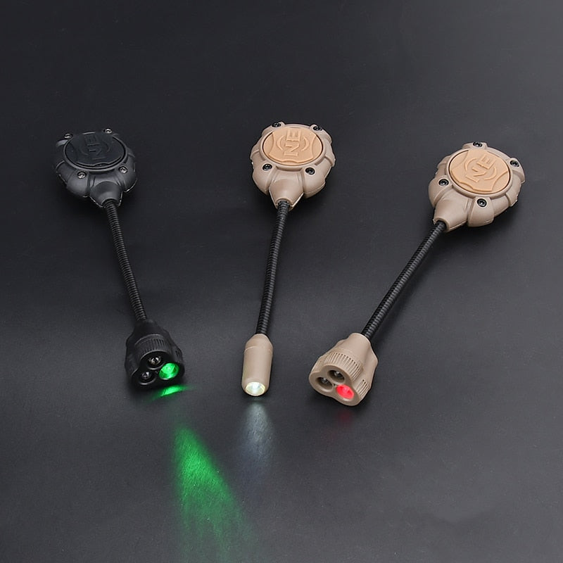 WADSN Tactical Helmet Strobe Light 3 Mode LED Helmet Light