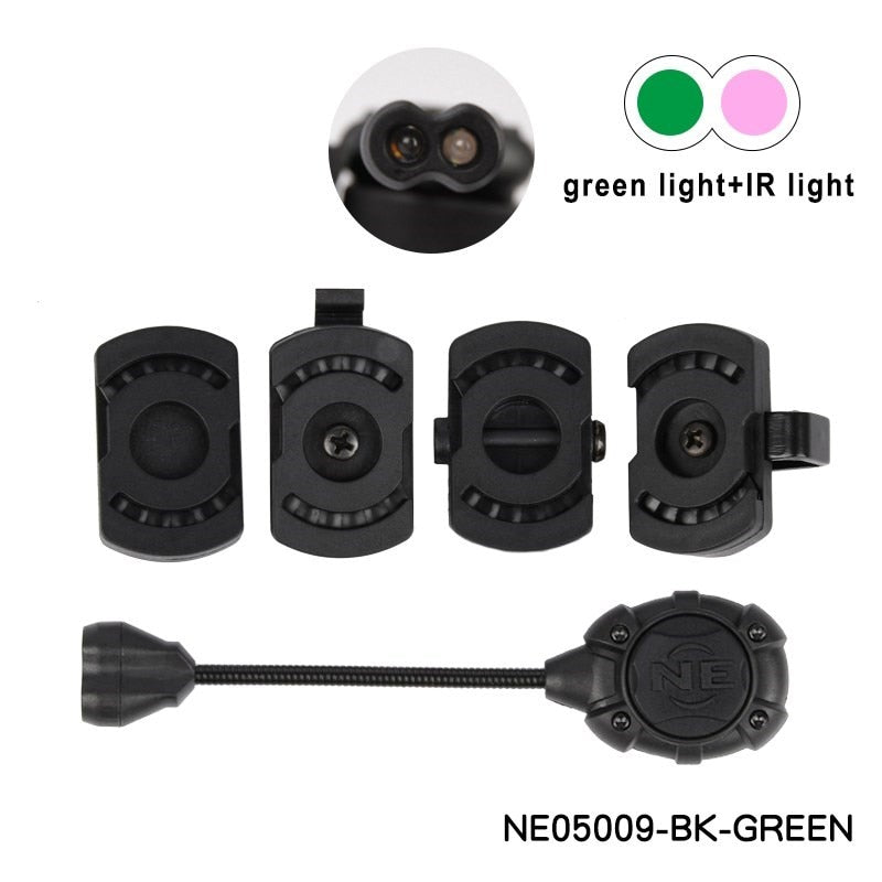 WADSN Tactical Helmet Strobe Light 3 Mode LED Helmet Light