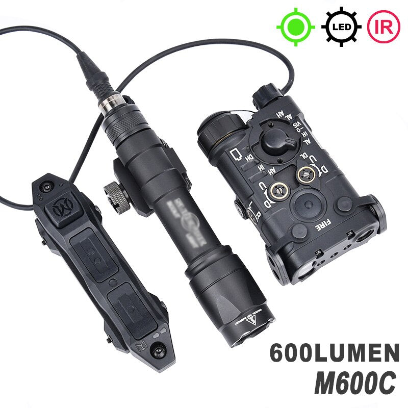 WADSN Tactical NGAL Red/Green Laser, IR, Flashlight (Metal Version) for Airsoft