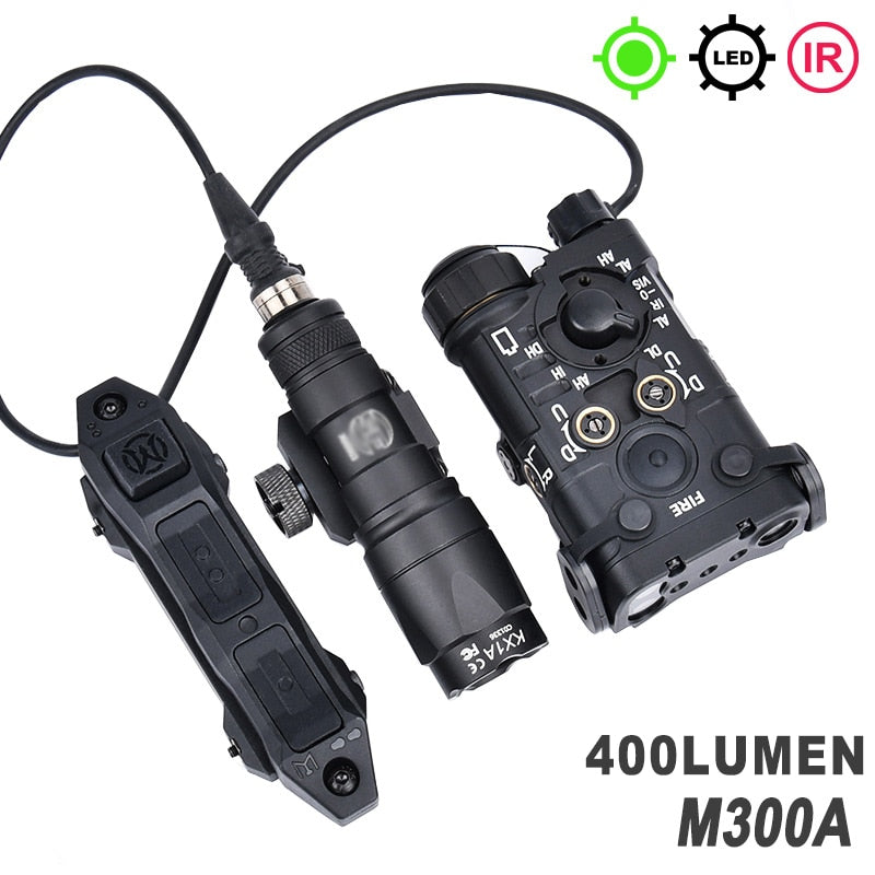 WADSN Tactical NGAL Red/Green Laser, IR, Flashlight (Metal Version) for Airsoft