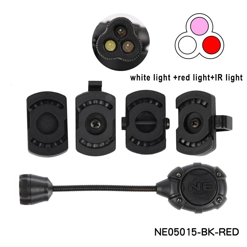 WADSN Tactical Helmet Strobe Light 3 Mode LED Helmet Light