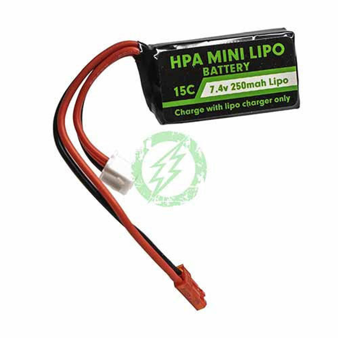 Amped Airsoft HPA 7.4v Mini LiPo Battery (JST connector)