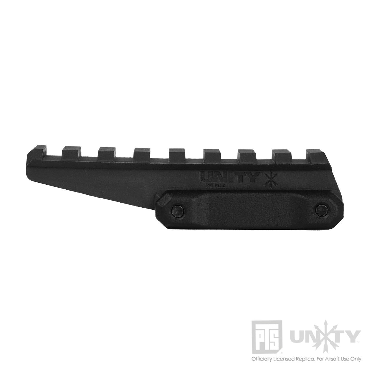 PTS UNITY TACTICAL FAST OPTIC RISER - DUPONT POLYMER