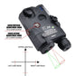 WADSN Tactical PEQ15 IR Illuminator, Flashlight, Green/Red Dot Laser