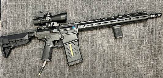 CYMA Platinum SR-25 14.5" M-LOK HPA DMR w/ Polarstar Kythera *Pre-Owned*